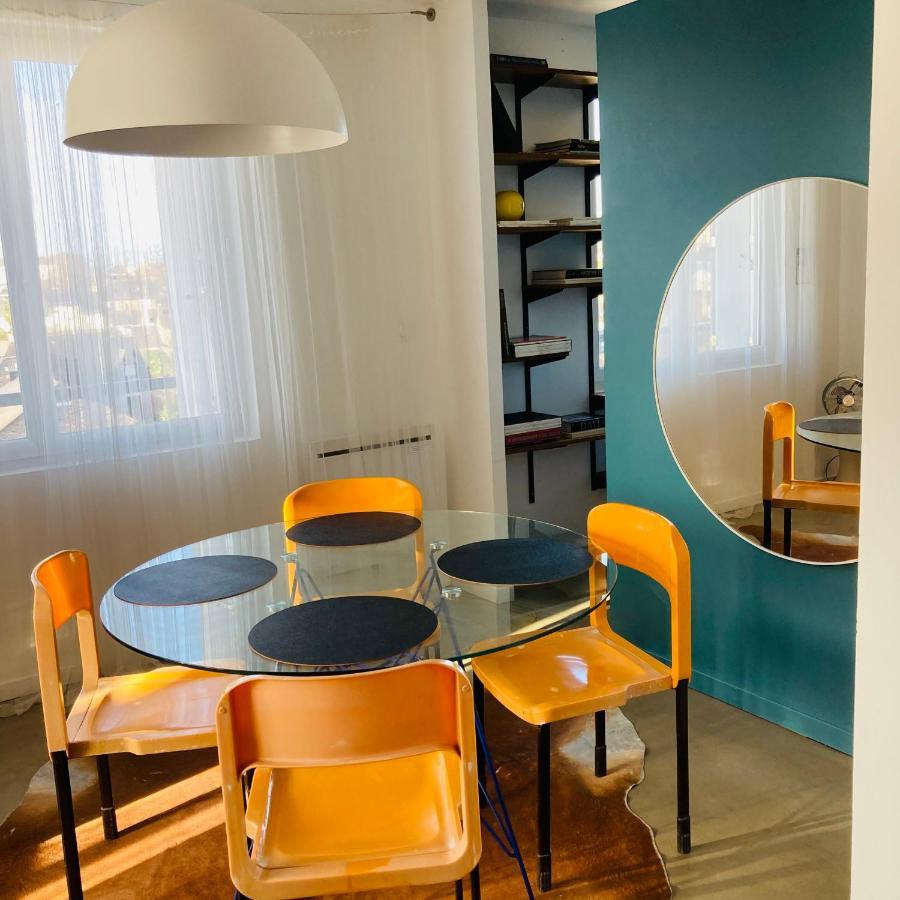 Rennes Appartement Design 50'S Bagian luar foto
