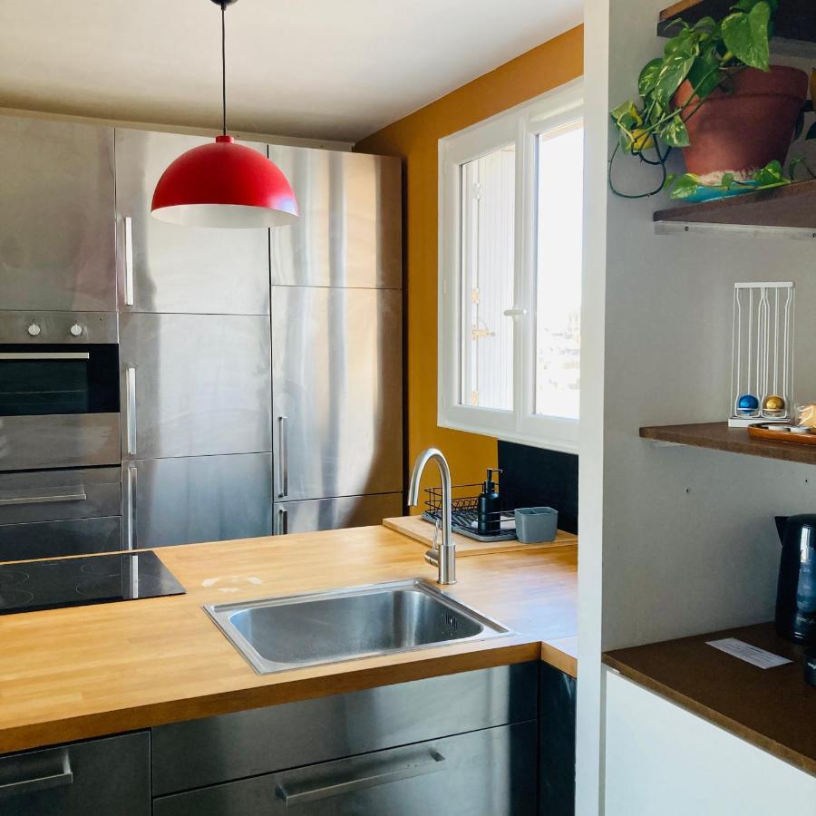 Rennes Appartement Design 50'S Bagian luar foto